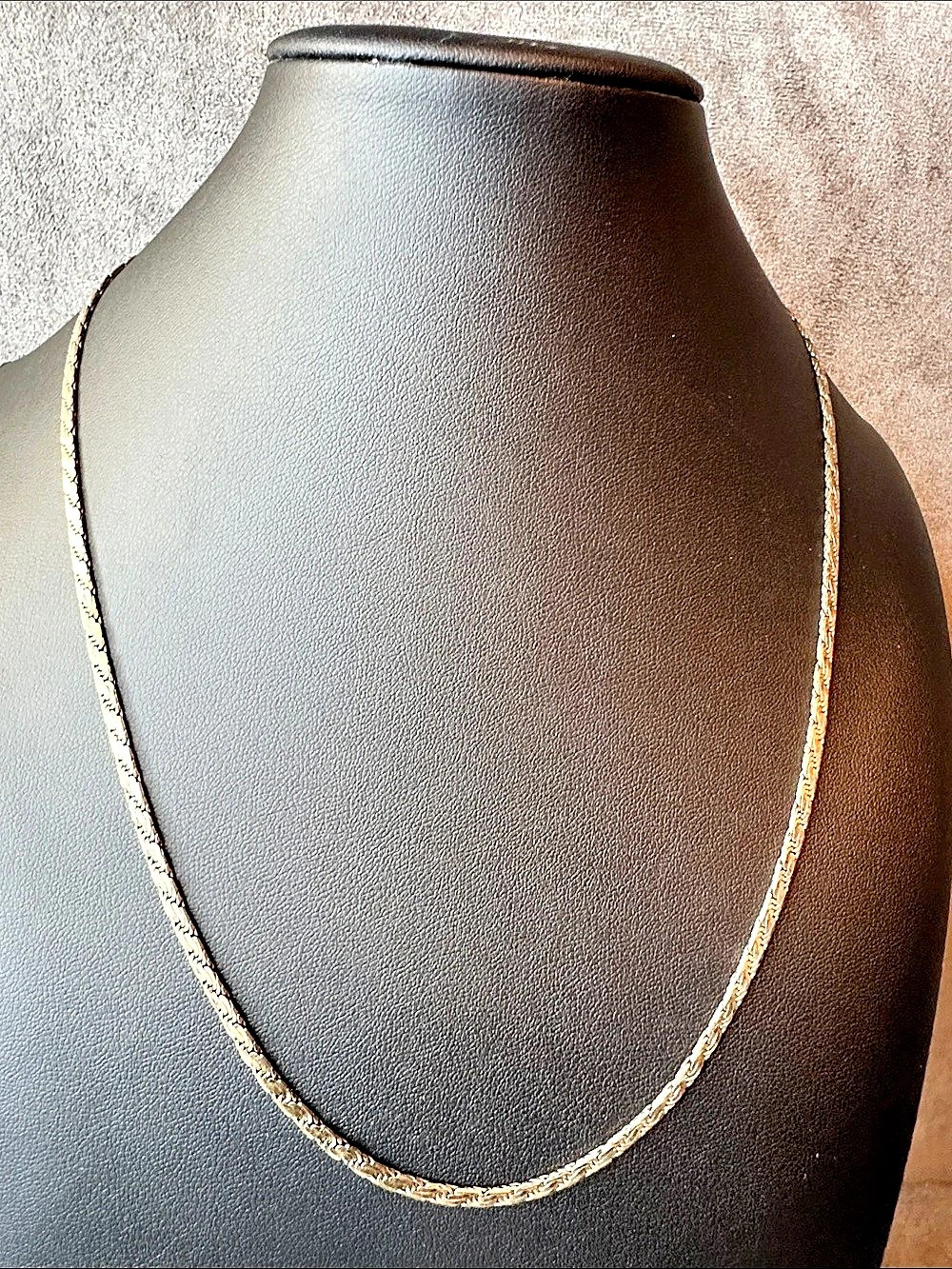 Sterling Silver Byzantine-Style Chain Necklace